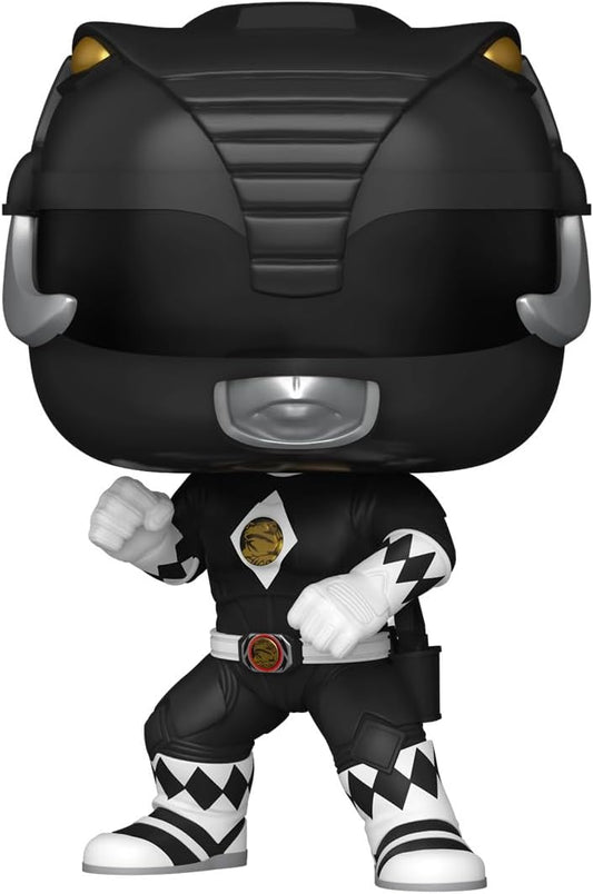 Mighty Morphin Power Rangers: The Movie Black Ranger Funko Pop! Vinyl Figure #1776 with Funko Protector