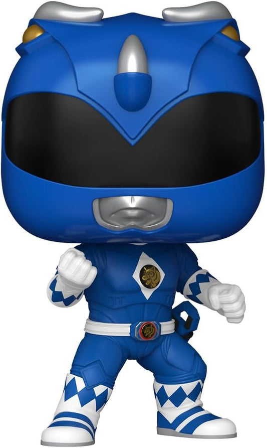 Mighty Morphin Power Rangers: The Movie Blue Ranger Funko Pop! Vinyl Figure #1777 with Funko Protector