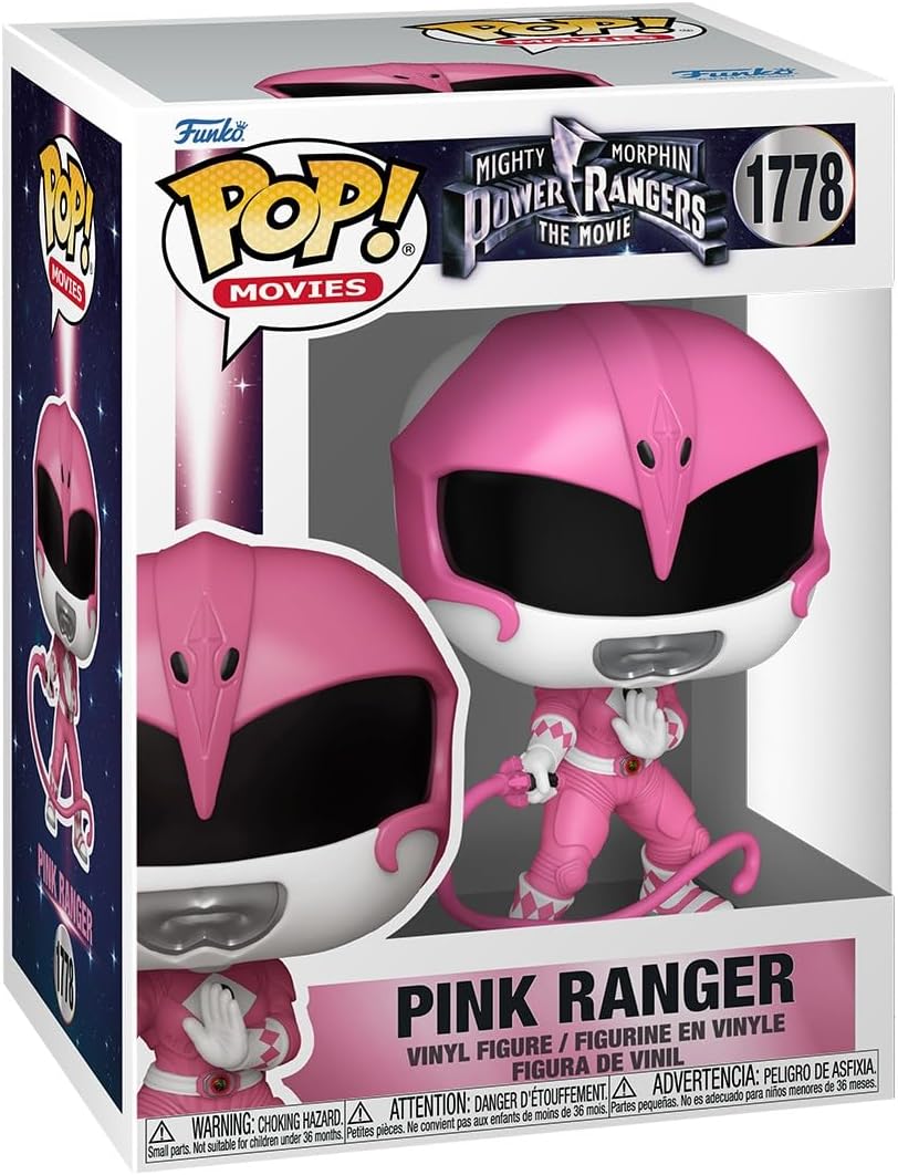 Mighty Morphin Power Rangers: The Movie Pink Ranger Funko Pop! Vinyl Figure #1778 with Funko Protector