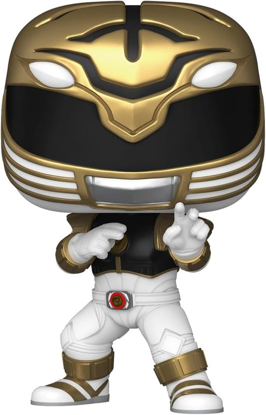 Mighty Morphin Power Rangers: The Movie White Ranger Funko Pop! Vinyl Figure #1780 with Funko Protector