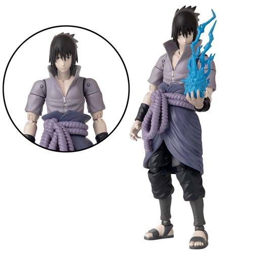 Naruto- Anime Heroes: Sasuke Uchiha Action Figure