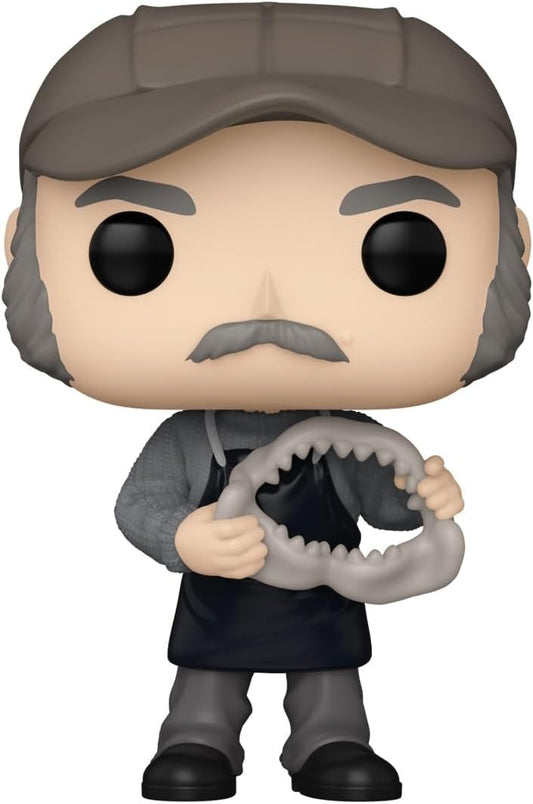 Jaws 50th Anniversary Quint Funko Pop! Vinyl Figure #1755 with Funko Protector