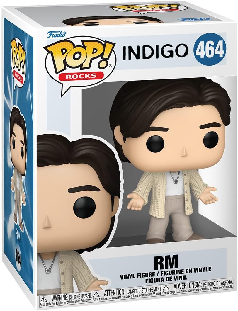 BTS Solo RM Indigo (Wildflower) Funko Pop! Vinyl Figure #464 with Funko Protector