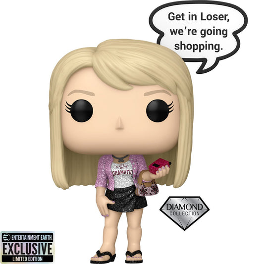 Mean Girls Regina Diamond Glitter Funko Pop! Vinyl Figure #1764 - Entertainment Earth Exclusive with Funko Protector