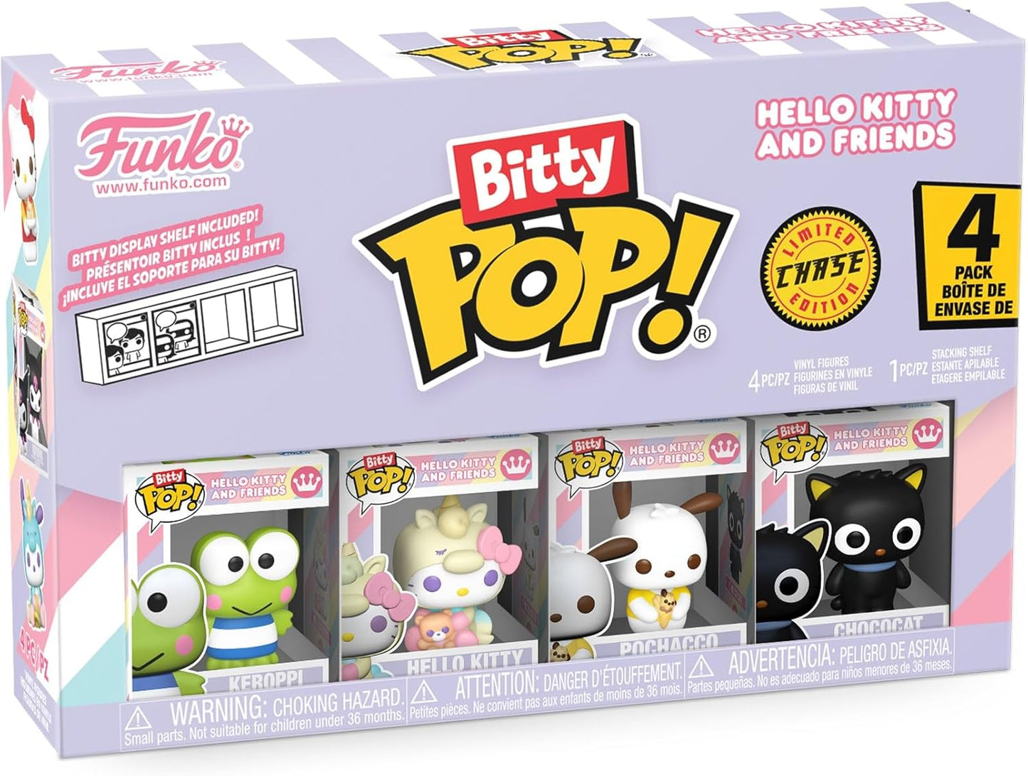 Sanrio Hello Kitty and Friends Keroppi Funko Bitty Pop! Mini-Figure 4-Pack