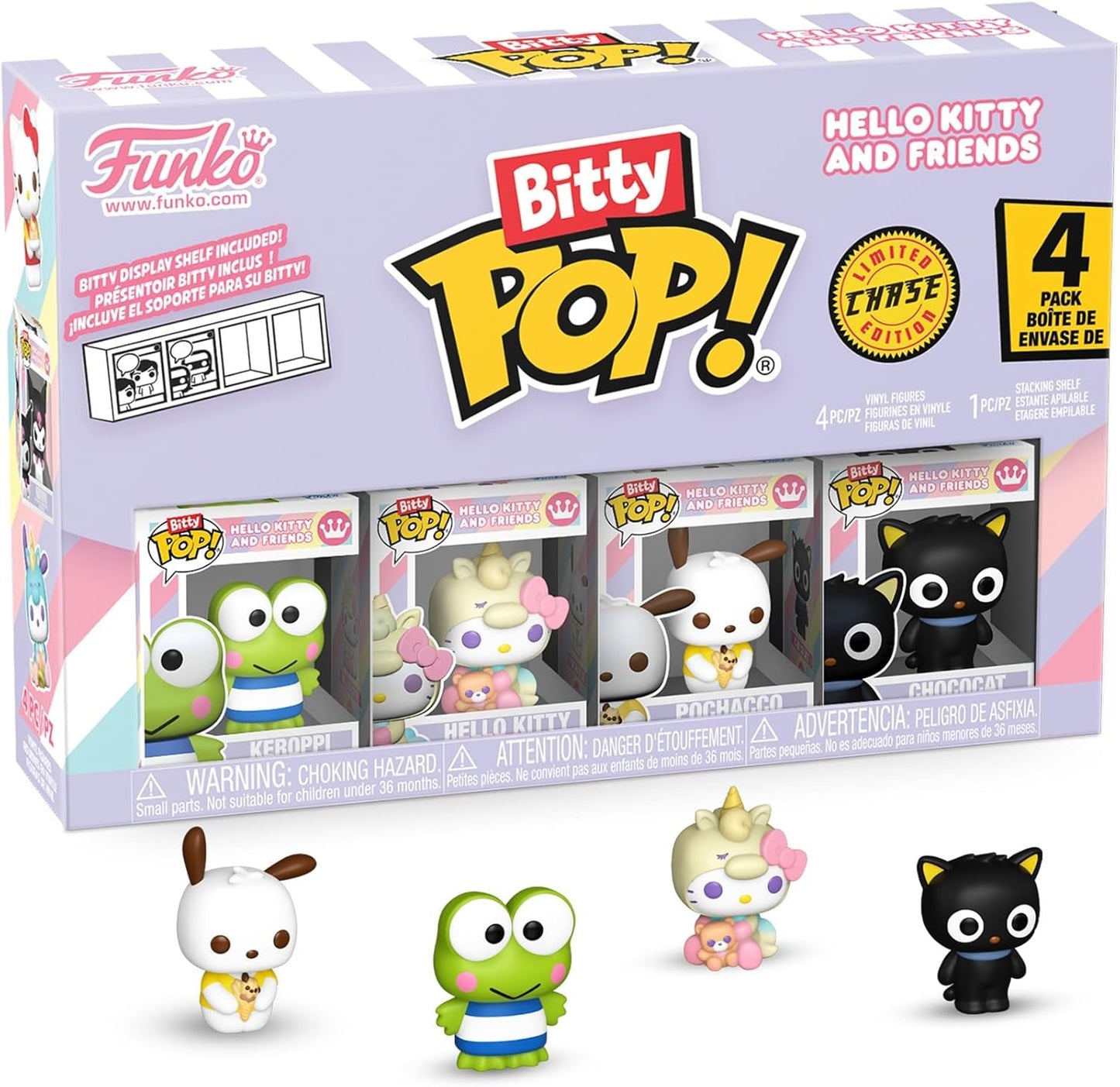 Sanrio Hello Kitty and Friends Keroppi Funko Bitty Pop! Mini-Figure 4-Pack