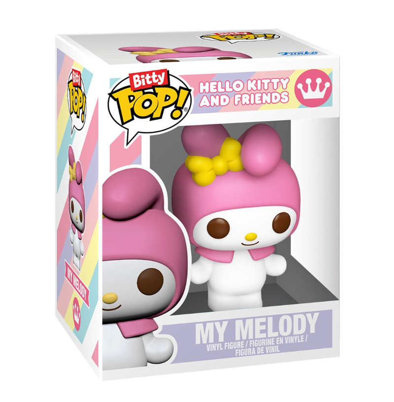 Sanrio Hello Kitty and Friends My Melody Funko Bitty Pop! Mini-Figure 4-Pack