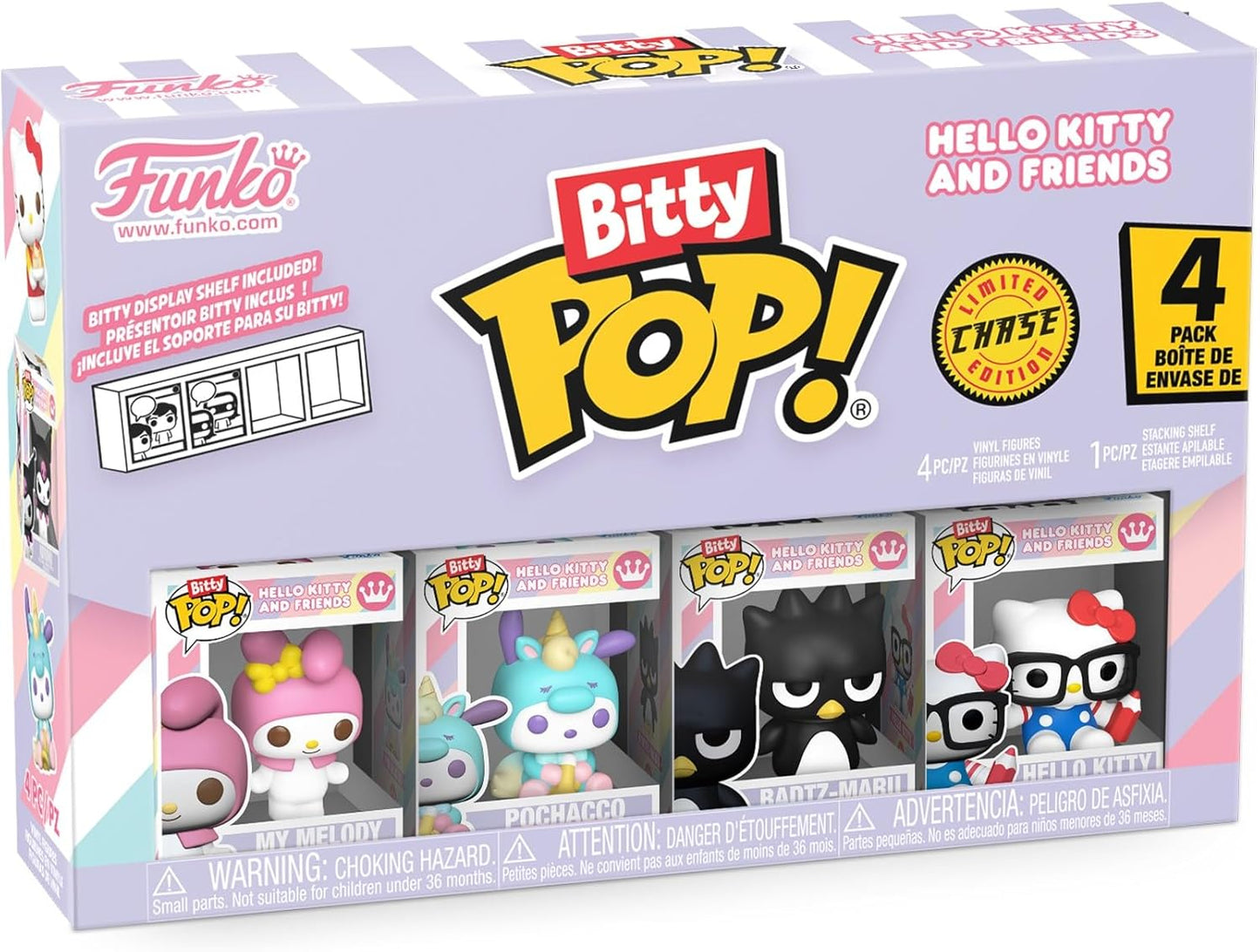Sanrio Hello Kitty and Friends My Melody Funko Bitty Pop! Mini-Figure 4-Pack