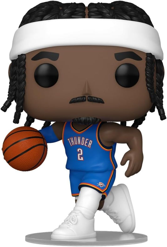 NBA Thunder Shai Gilgeous-Alexander Funko Pop! Vinyl Figure #182 with Funko Protector