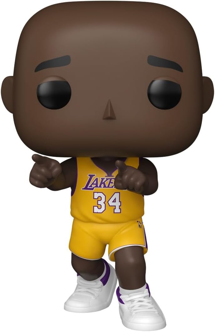 NBA Legends Lakers Shaq 2000 WCF Celebration Funko Pop! Vinyl Figure #208 with Funko Protector