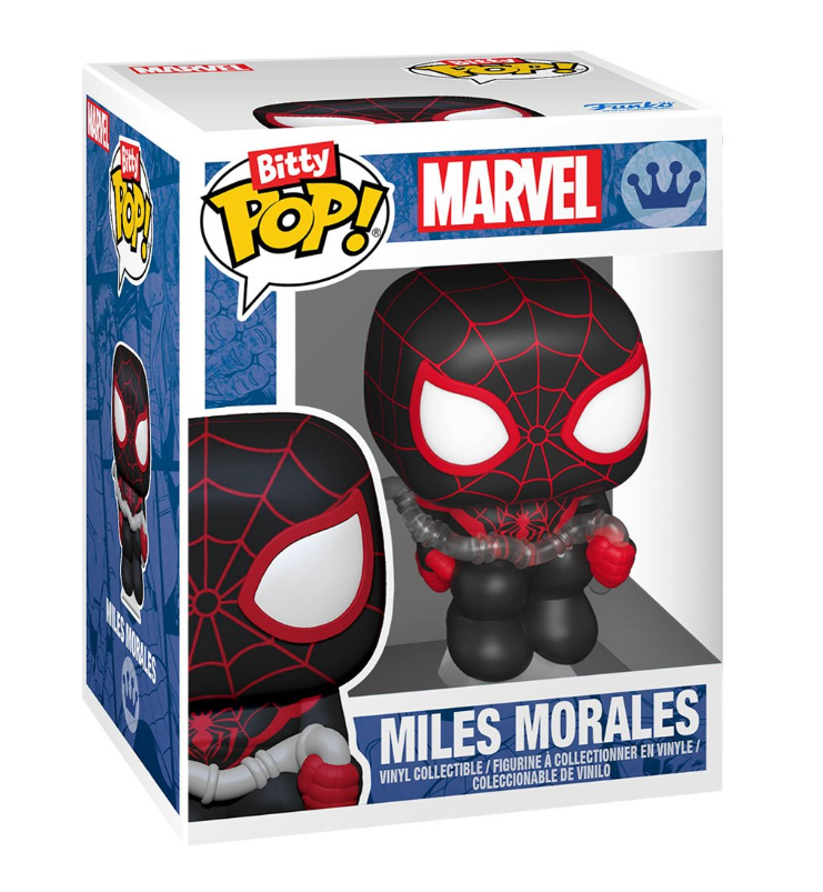 Spider-Man Miles Morales Funko Bitty Pop! Mini-Figure 4-Pack