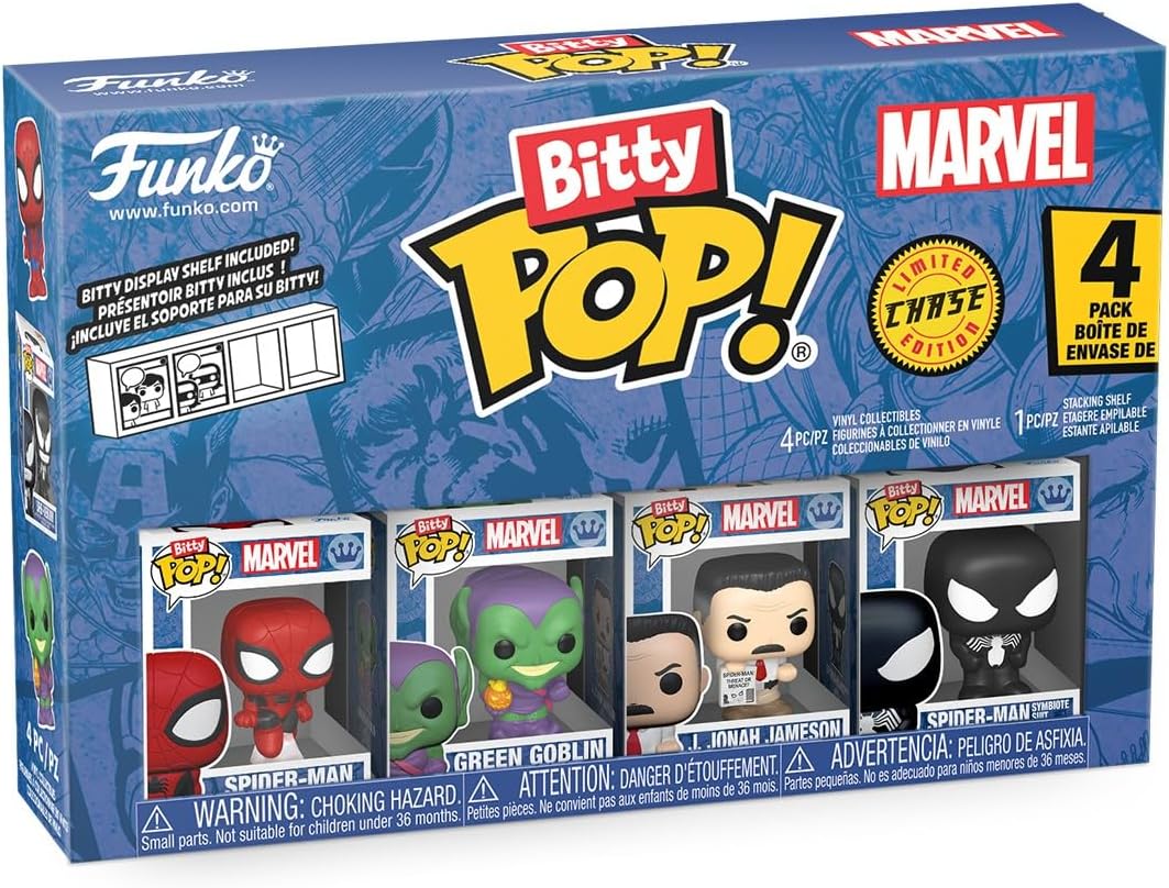 Spider-Man Funko Bitty Pop! Mini-Figure 4-Pack