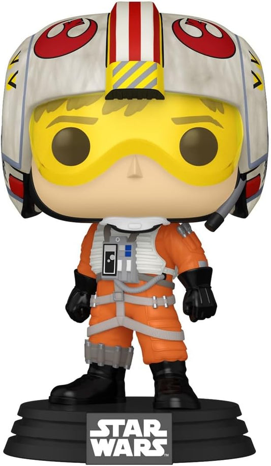 Star Wars Luke Red 5 Funko Pop Vinyl Figure #763 with Funko Protector