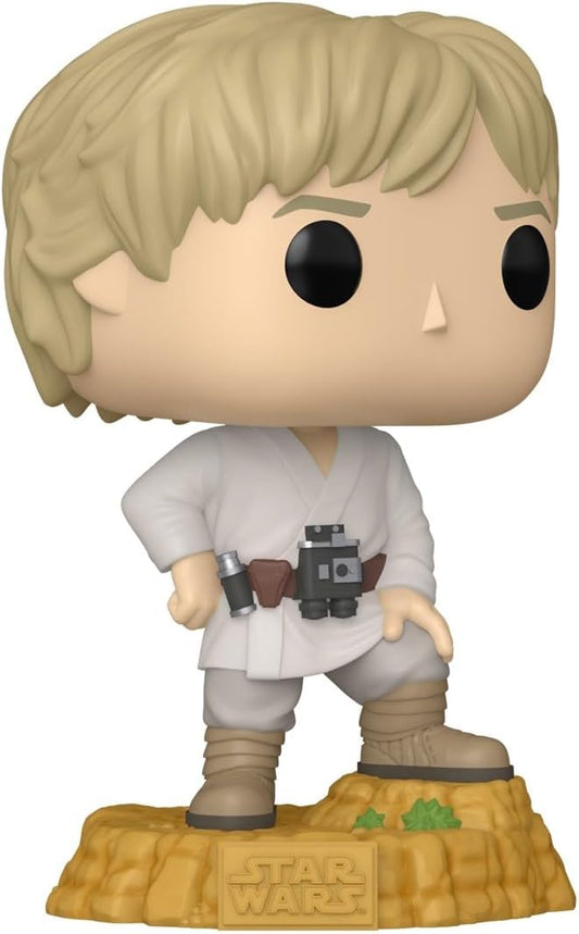 Star Wars Luke Skywalker Binary Sun Funko Pop Vinyl Figure #764 with Funko Protector