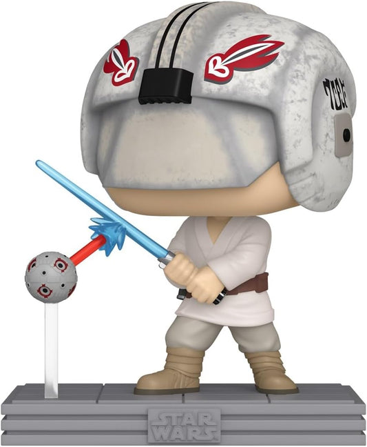 Star Wars Luke with Remote Funko Pop Vinyl Figure #765 with Funko Protector