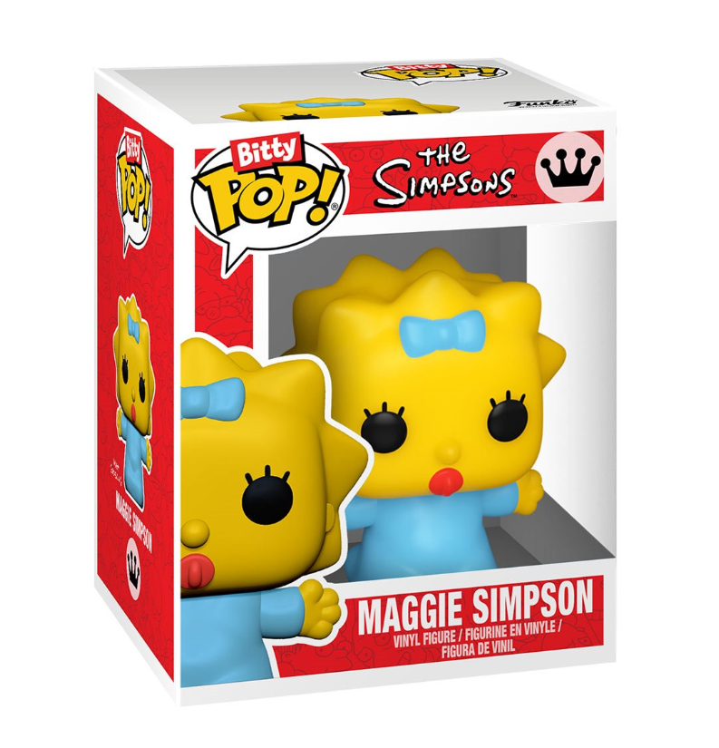 The Simpsons Maggie Simpson Funko Bitty Pop! Mini-Figure 4-Pack