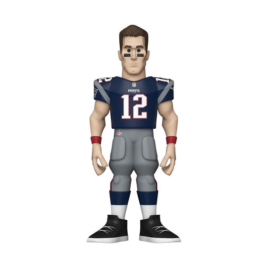 Funko Gold NFL New England Patriots Tom Brady (Home) Chase 5-Inch Funko Gold Vinyl Figure (Vaulted)