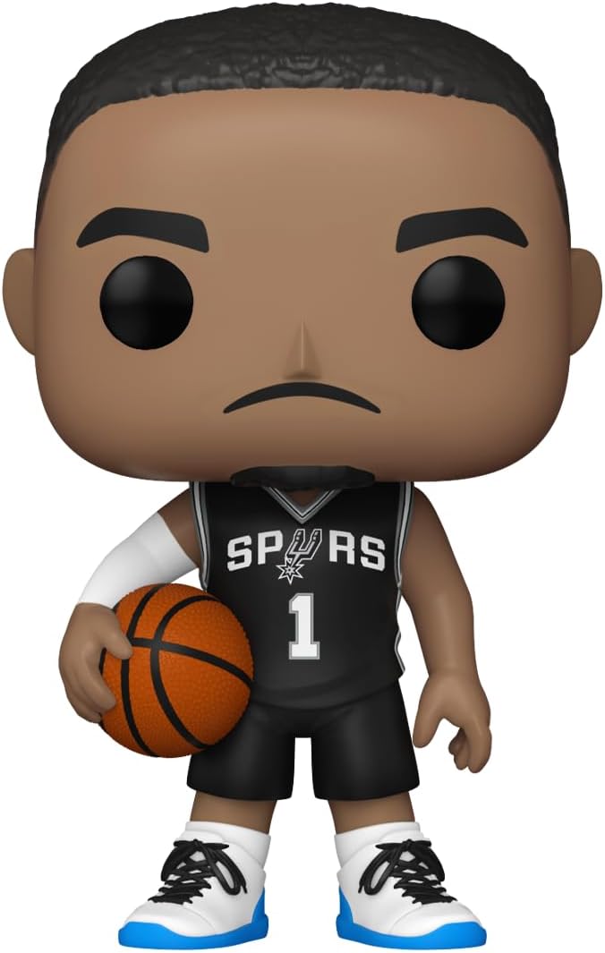 NBA San Antonio Spurs Victor Wembanyama Funko Pop! Vinyl Figure #174 with Funko Protector