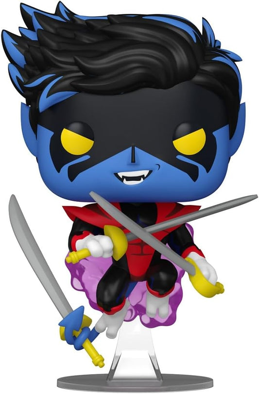 X-Men '97 Nightcrawler Funko Pop! Vinyl Figure #1538 with Funko Protector