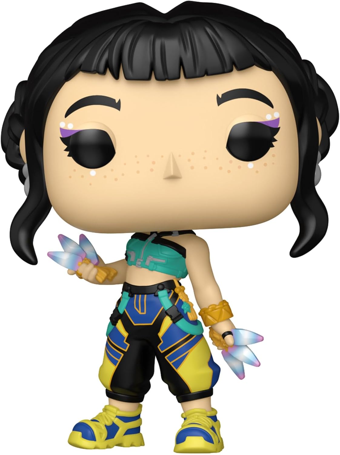 Funko Pop! Animation KPop Demon Hunters Zoey Vinyl Figure #2256 with Funko Protector