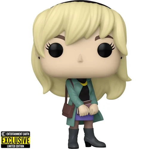 Spider-Man Gwen Stacy Funko Pop! Vinyl Figure #1275 - Entertainment Earth Exclusive with Funko Protector